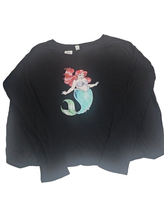Disney Tops - Disney Ariel Little Mermaid Sweatshirt Womens XL Bella Canvas Graphic Pullover